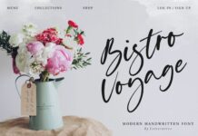 Solitude Modern Handwritten Font Poster 1