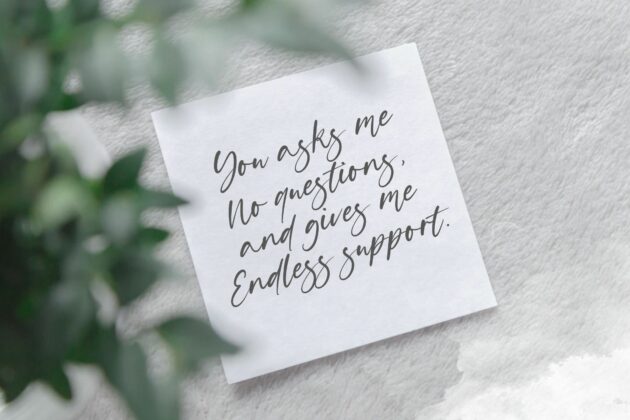 Solitude Modern Handwritten Font Poster 6