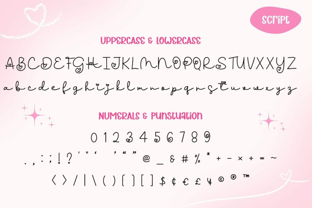 Soulmate - Font Duo Poster 7