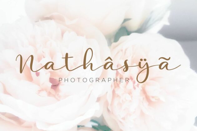 Soulwave Beauty Modern Script Poster 1