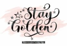 Stay Golden Poster 1