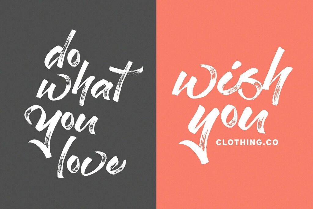 Staychill Brush Font Poster 2