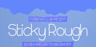Sticky Rough Poster 1