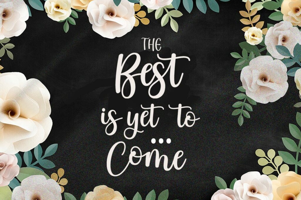 Story love Script Font Duo Poster 3