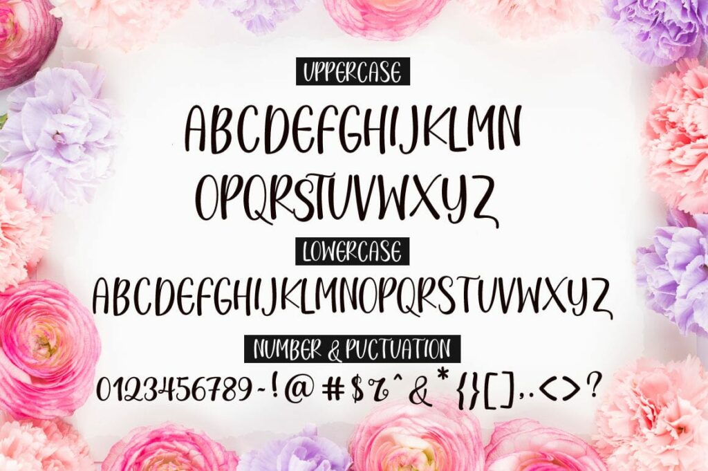 Story love Script Font Duo Poster 4