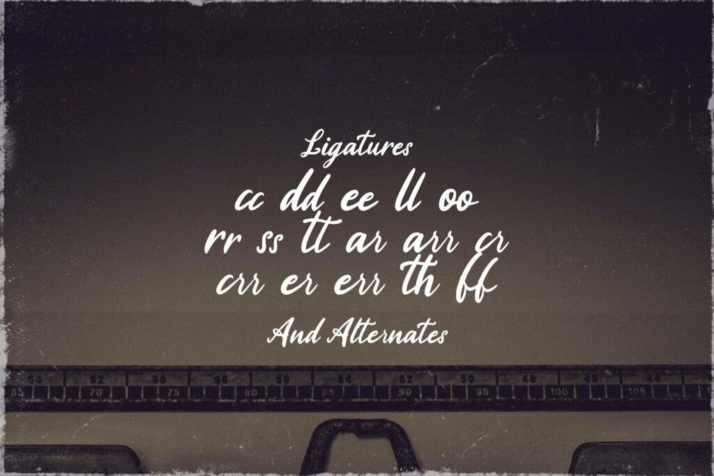 Stranger - Handwritten Font Poster 3