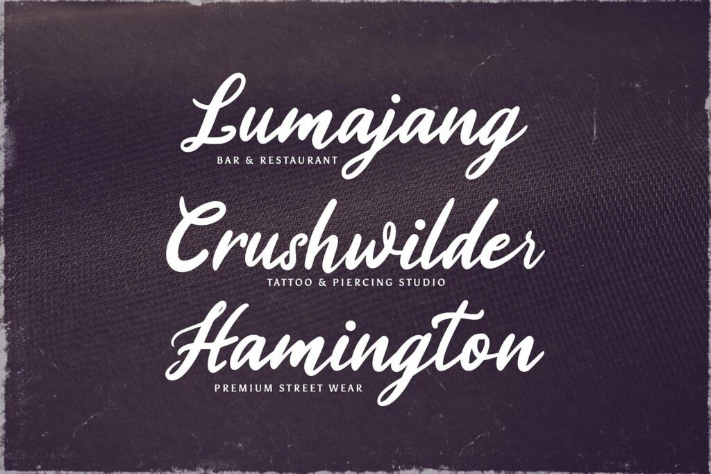 Stranger - Handwritten Font Poster 5