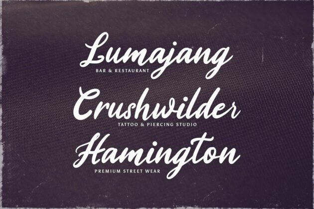 Stranger - Handwritten Font Poster 5