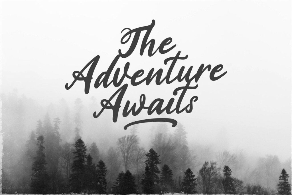 Stranger - Handwritten Font Poster 6