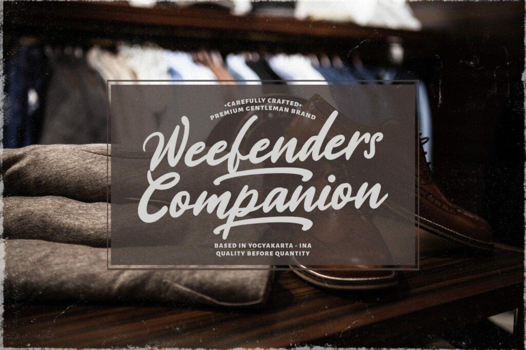 Stranger - Handwritten Font Poster 8
