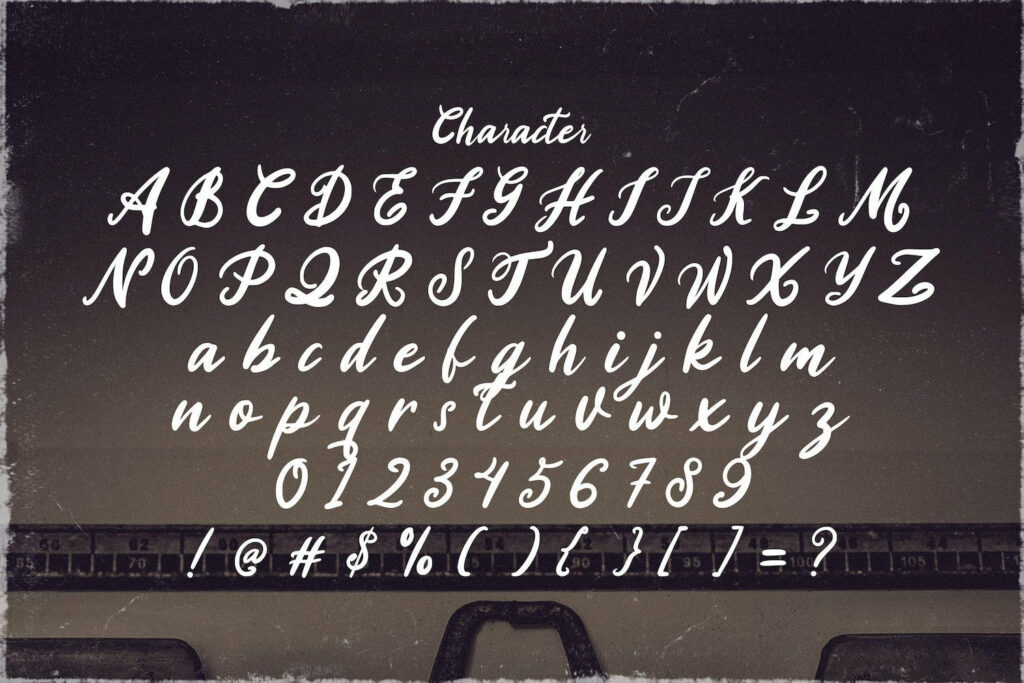 Stranger - Handwritten Font Poster 10