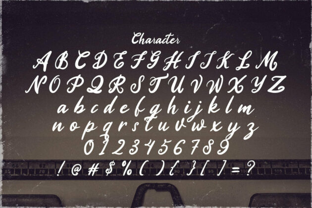 Stranger - Handwritten Font Poster 10