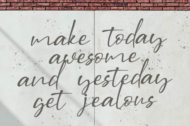 Stringlabs Script - Handwritten Font Poster 4