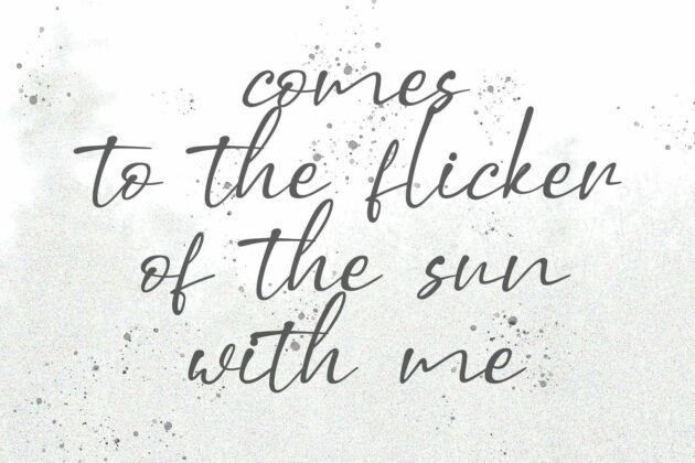 Stringlabs Script - Handwritten Font Poster 7