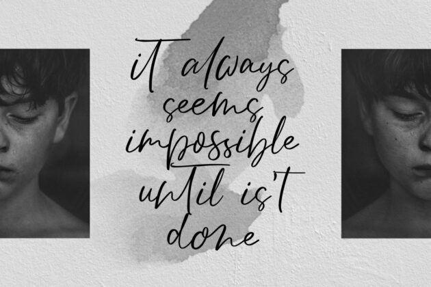 Strings // Handwritten Script Font Poster 6