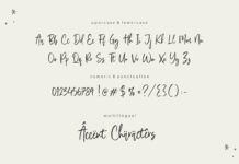 Stylist Garden Modern Handwritten Font Poster 1