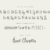 Stylist Garden Modern Handwritten Font