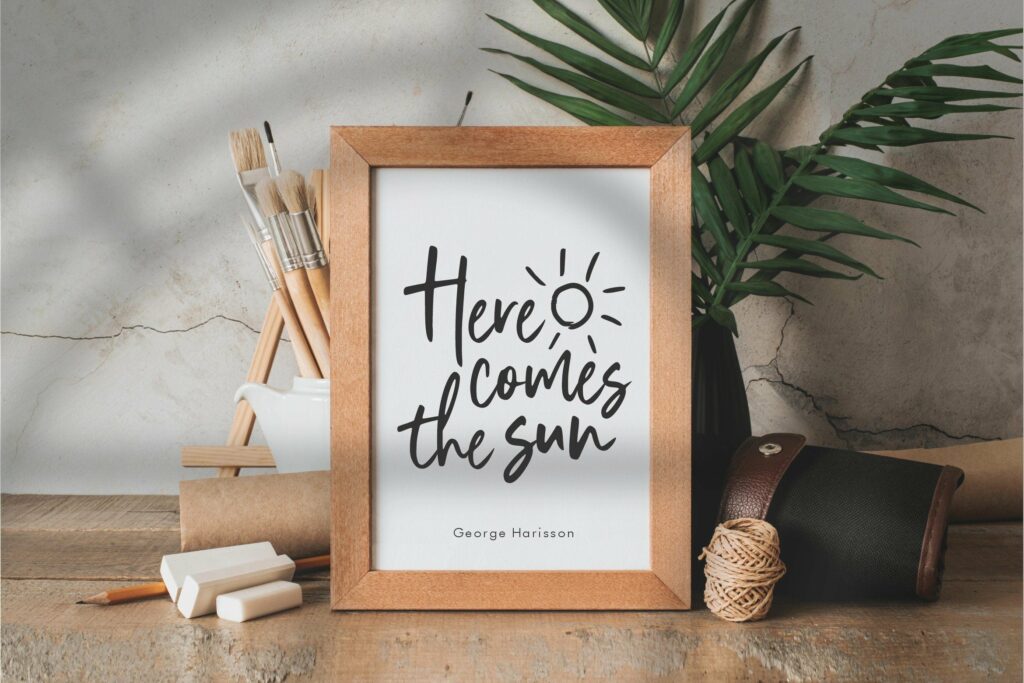 Stylist Garden Modern Handwritten Font Poster 3
