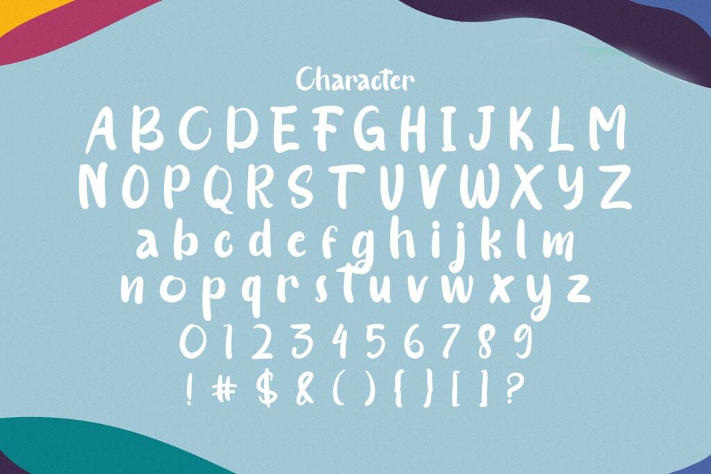 Sugano - Handwritten Font Poster 2