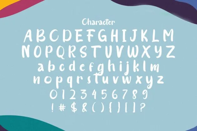 Sugano - Handwritten Font Poster 2