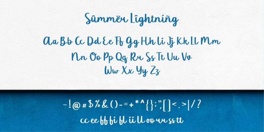Summer Lightning Poster 4
