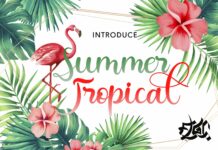 Summer Tropical Poster 1