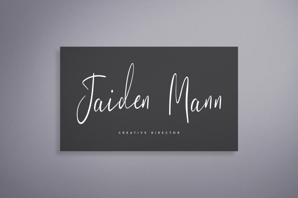 Sunlight - Signature typeface Poster 2