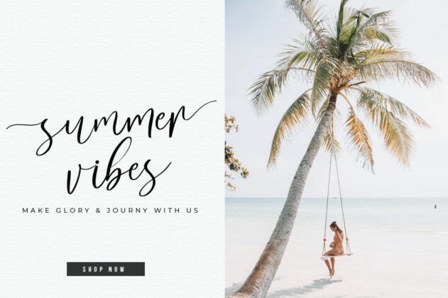 Suttimmos - Calligraphy Font With Swashes Poster 8
