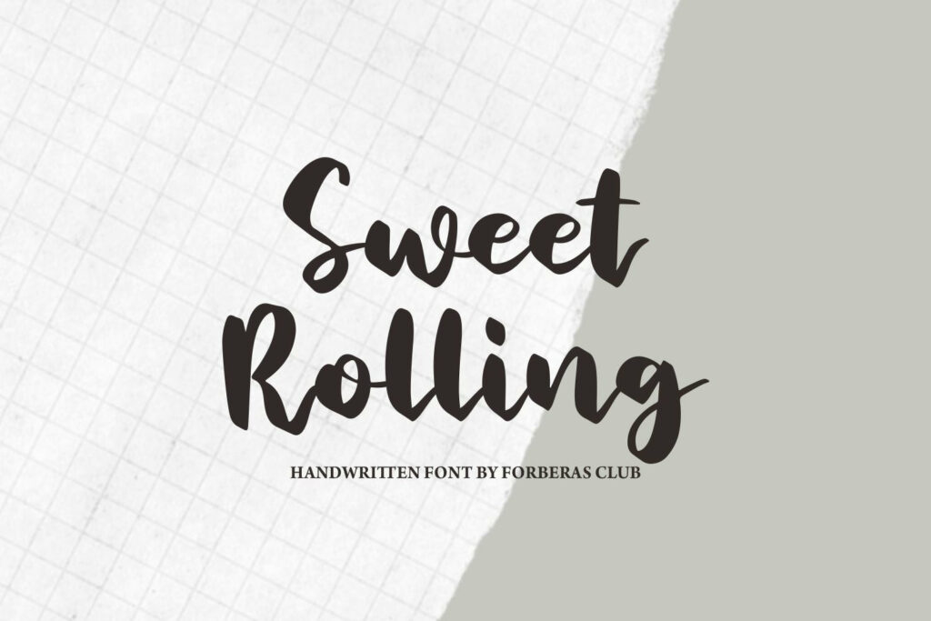 Sweet Rolling Poster 1