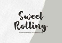 Sweet Rolling Poster 1