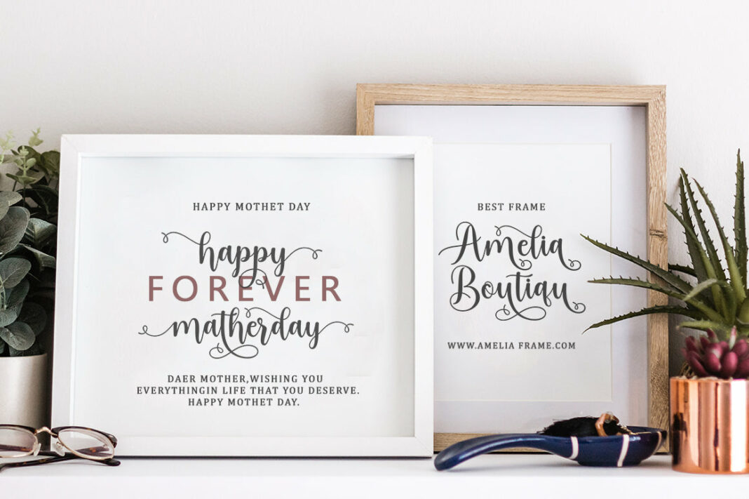 Sweetie Anabela - Modern Calligraphy Poster 4