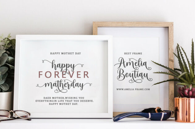 Sweetie Anabela - Modern Calligraphy Poster 4