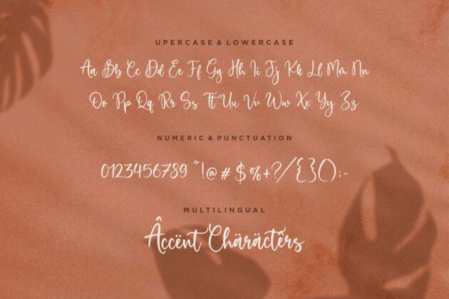 Sweetie Autumn Beautiful Calligraphy Font Poster 3