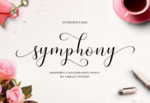 Symphony Script Poster 1