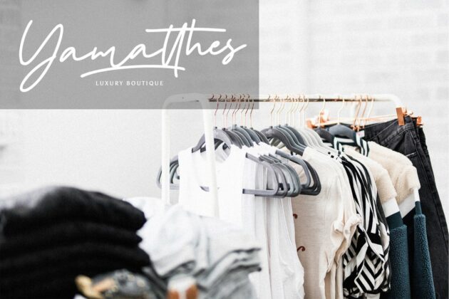 Tanya Hati - Signature Script Font Poster 6