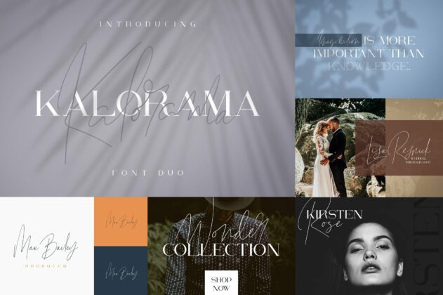 The Font Duo Collection | 8in1 Poster 1