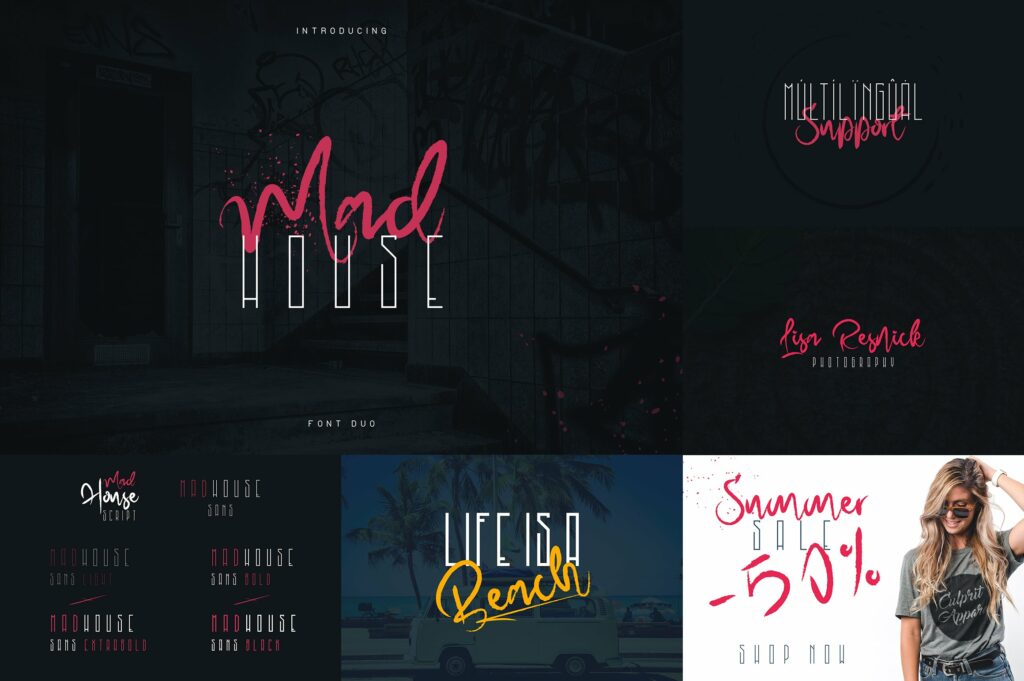 The Font Duo Collection | 8in1 Poster 3