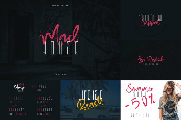 The Font Duo Collection | 8in1 Poster 3
