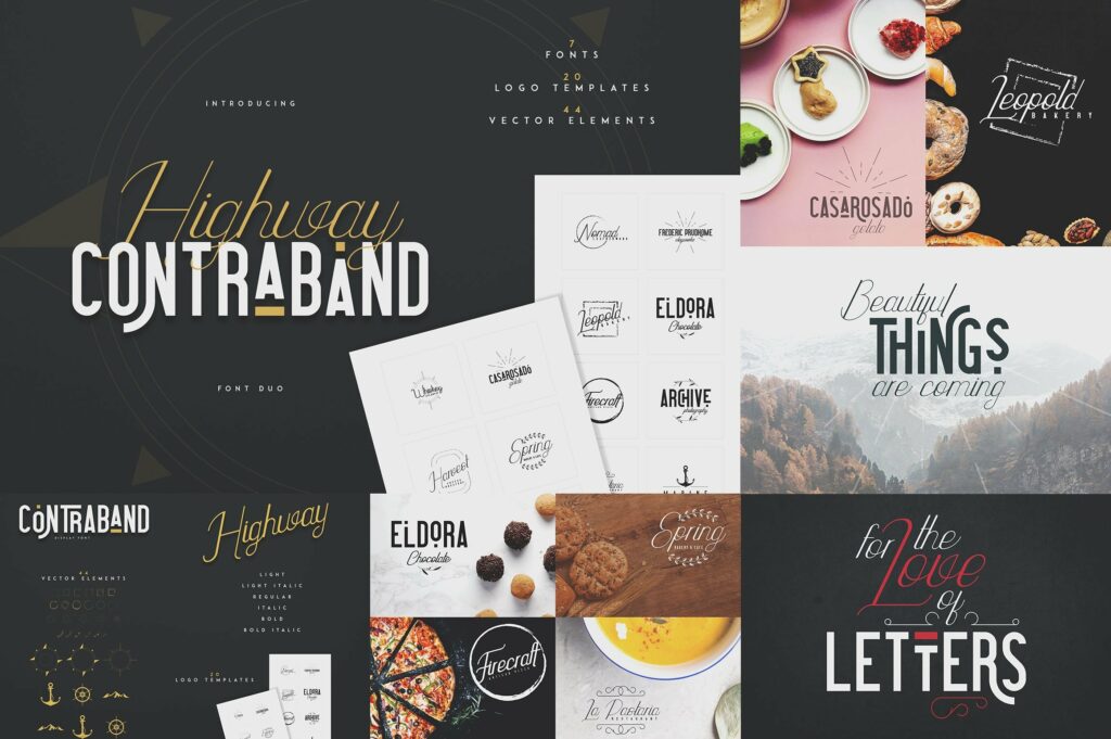 The Font Duo Collection | 8in1 Poster 5