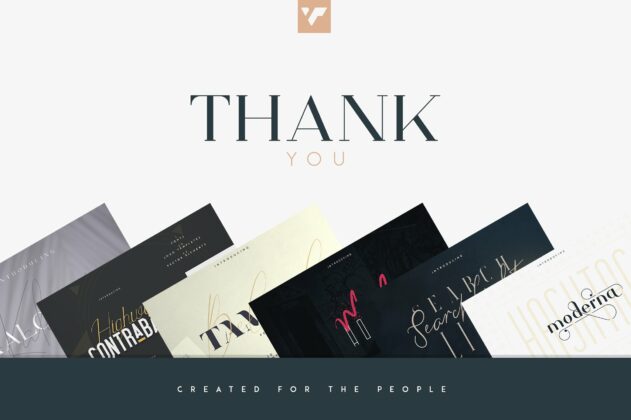 The Font Duo Collection | 8in1 Poster 6