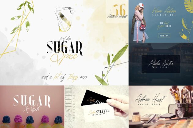 The Font Duo Collection | 8in1 Poster 7