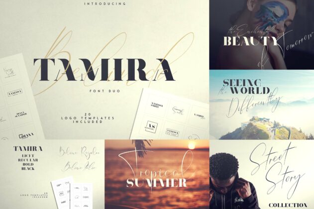 The Font Duo Collection | 8in1 Poster 8