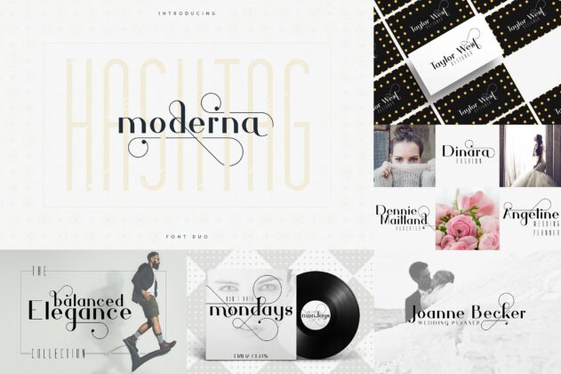 The Font Duo Collection | 8in1 Poster 10