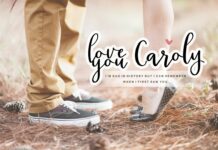 The Gingers Handwritten Script Font Poster 1