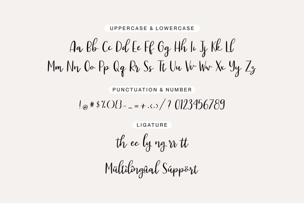 The Gingers Handwritten Script Font Poster 7