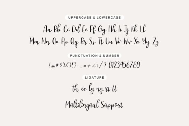 The Gingers Handwritten Script Font Poster 7