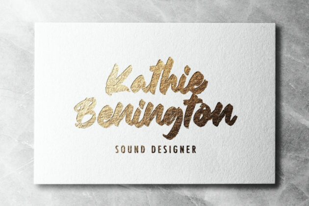 The Junipes - Textured Brush Font Poster 6