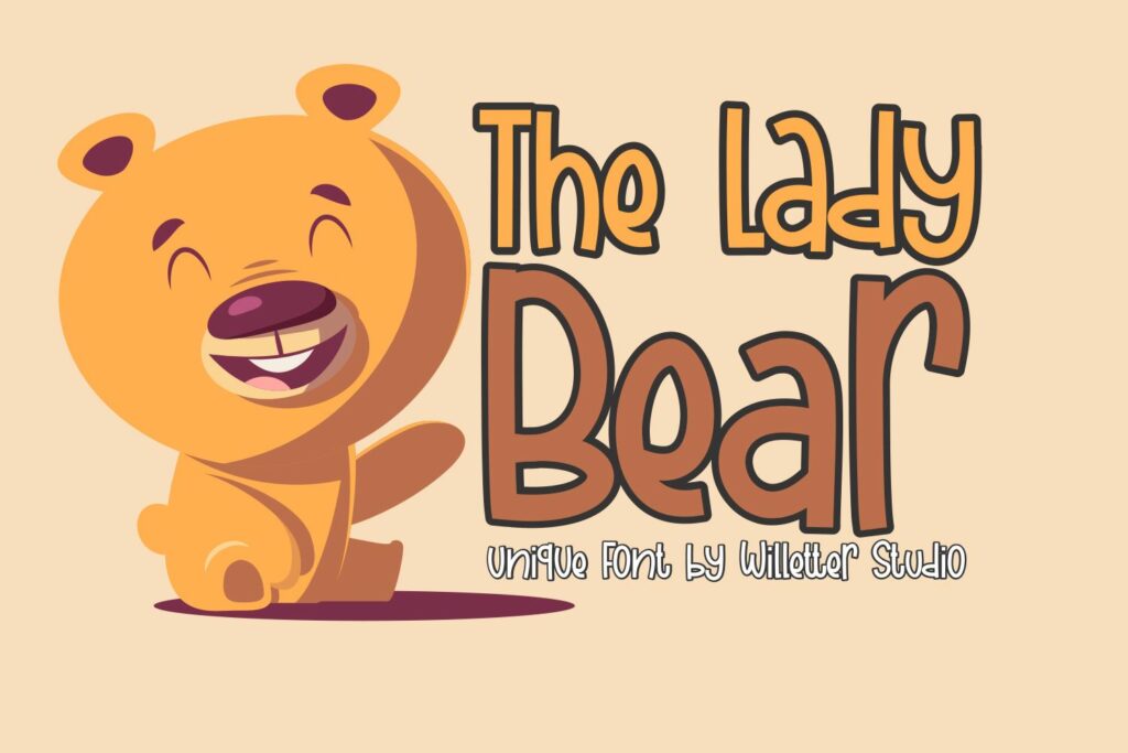 The Lady Bear Poster 1