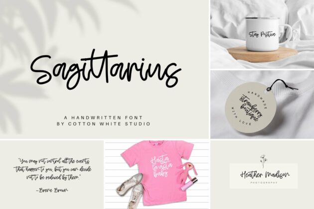 The Modern Script Bundle Poster 2