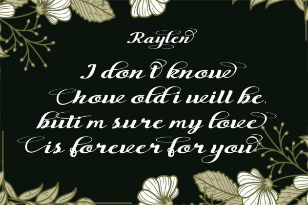 The Raylen Poster 5